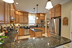 peacock green Granite kitchen GS Marble Ohio